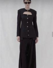 Yohji Yamamoto FEMME 96SS Silk Cropped - メルカリ