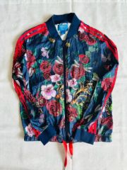 PAKAIAN adidas アディダス 花柄 シアーブルゾン X4571 - メルカリ