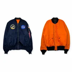 アルファインダストリーズ NASA MA-1 パイロットジャンパー ジャケット