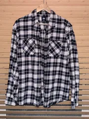 90s STUSSY ウール CHECK シャツ