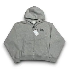 NIKE X STUSSY 正規品 グレー フードジップアップ