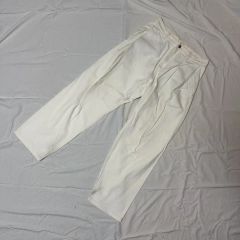 ☆美品☆ルサンパレイル☆コットンパンツ☆42(L〜XL)☆白 ホワイト