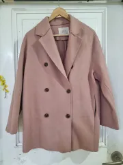 春 カジュアル ストレッチ ウールジャケット 新品 バスト幅 54