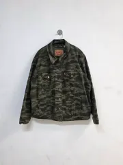 リーバイス カモフラージュ デニム トラッカー ジャケット