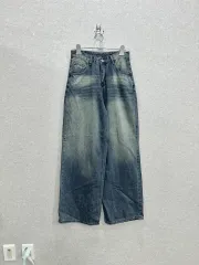 ワイド デニム パンツ S