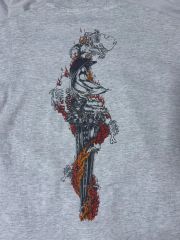 90s BRONZE AGE Flame T-shirt L - メルカリ