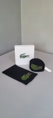 新品) LACOSTE ラコステ ビーニー & マフラー (ユニセックス)のサムネイル