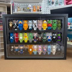 BE@RBRICK100％ 48体収納ケース 木製 ブラック オーダー用 - メルカリ