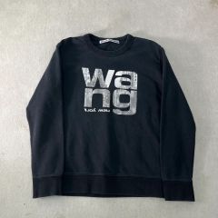ALEXANDER WANG × H&M 立体ロゴ スウェット ボンディング 黒 - メルカリ