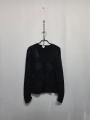 GIORGIO ARMANI(ジョルジオ アルマーニ) ブラック フラワー カーディガンのサムネイル