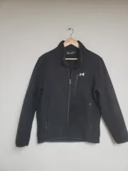 UNDER ARMOUR アンダーアーマー ブラック 起毛 ジップアップ ジャケット M/M