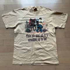 90s French Parody アート Tシャツ 猿 - メルカリ