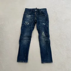 (46) DSQUARED2 ディースクエアード2 タイディ バイカーデニム ズボンのサムネイル