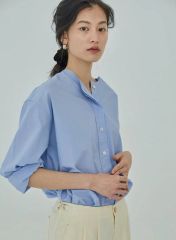 ◇LEE別注◇MY WEAKNESS Emma 半袖シアーシャツ サックスブルー - メルカリ