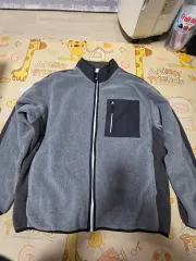 ユニクロ コラボ フリース ジップアップ グレー