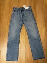 JWA デニム 26 丈 63ブルー