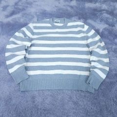 MU SPORTS ストライプニットセーター - メルカリ