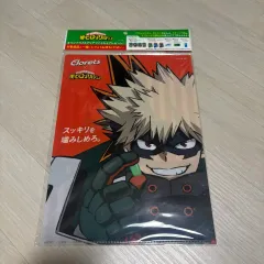 私 ヒーロー アカデミア クリアファイル (爆豪 勝己)