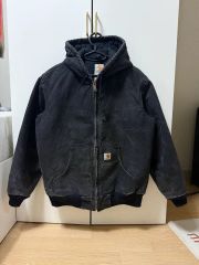 希少なSサイズ】carhartt アクティブジャケット J04 BLK 星タグ - メルカリ