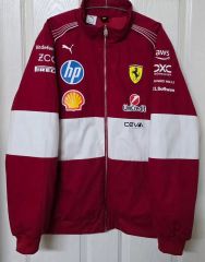 希少 Ferrari レーシングジャケット XL シューマッハ刺繍 - メルカリ