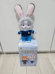 ズートピア トップトイ 正規品 ジュディ巡査 ぬいぐるみ ニック＆ジュディ 成長 レディース
