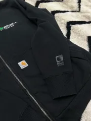 L Carhartt カーハート レインディフェンダー シープスキン フードジップアップ / ブラックのサムネイル