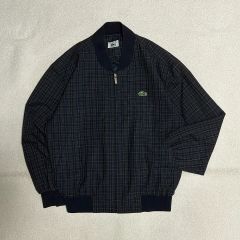 80s IZOD LACOSTE チェック柄 ジャケット - メルカリ