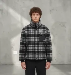 L/ A.P.C. アーペーセー 23FW フランネル グースダウン ダウン アウターのサムネイル