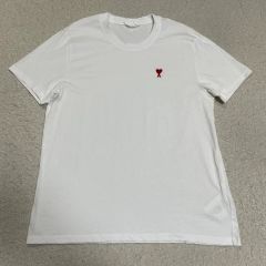ami ハート刺繍 ホワイトTシャツ - メルカリ