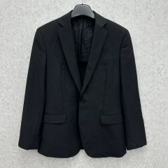 新品 ルードギャラリー 裏地ドット 細身 2B テーラードジャケット 黒2
