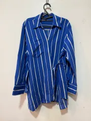 Massimo Dutti ストライプ シャツ Lのサムネイル