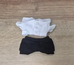 10cm ぬい 服 セット (シャツ + パンツ)