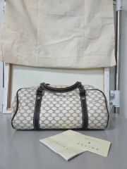 GOYARD ホワイト希少カラーゴヤール ボストンバッグ ヴィンテージ 