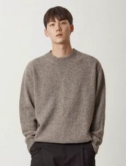 LIDNM】Cashmere Slouch V-neck(茶) Sサイズ - メルカリ