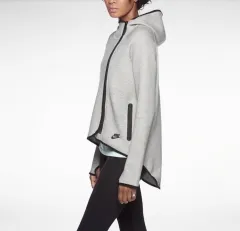 (L 90) レディース NIKE テック フリース フリース ケープ ジップアップ フード アウター