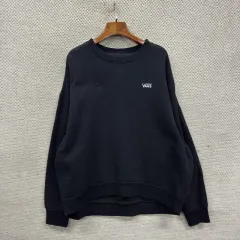 VANS ヴァンズ 刺繍 ロゴ 弱起毛 スウェットシャツ トレーナー M A08794