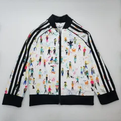 アディダス オリジナル キッズ スーパースター トラックジャージ (サイズ 110)