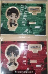 未開封 進撃の巨人 エレン リヴァイ ペタン アクリルスタンド フィギュア