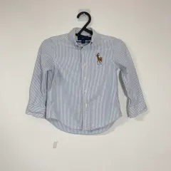 ラルフローレン ストライプキッズシャツ 4/4T (4歳-5歳) ホホ店舗