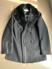 エルメス カシミヤPコート サイズ52 ラムスキンボア付き - メルカリ