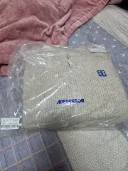 (新品) XL ADER ERROR アーダーエラー blタグ ニットジップアップ 01 オートミールのサムネイル
