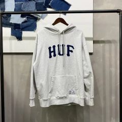 HUF H-DOG 刺繍 ロゴ スウェット パーカー フーディ プルオーバー 