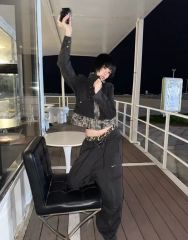lisalilvinci着用 ZENEZ レザーパンツ フレア yeekyo - メルカリ