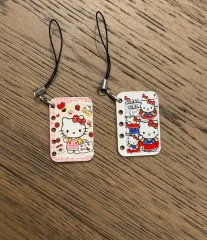 ハローキティ スマートフォンホルダー キーリング 2個