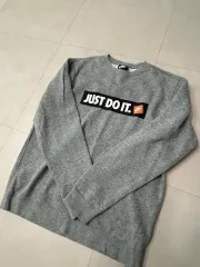 ナイキ JUST DO IT スウェット L グレー