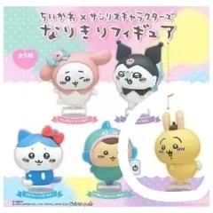 (未開封) ちいかわxサンリオ なりきり フィギュア ガチャ /うさぎ ポムポムプリン