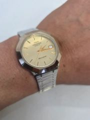 NH35ケースVH31換装ゴールド文字盤36mm | Mercari