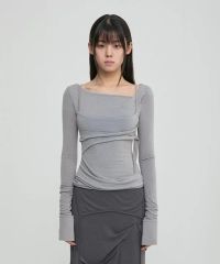 One Shoulder Hook Eye Top プランクプロジェクト - メルカリ