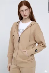 新品) DKNY フードジップアップ XSのサムネイル