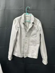 ALLSAINTS オールセインツ グレー デニム トラッカー ジャケットのサムネイル